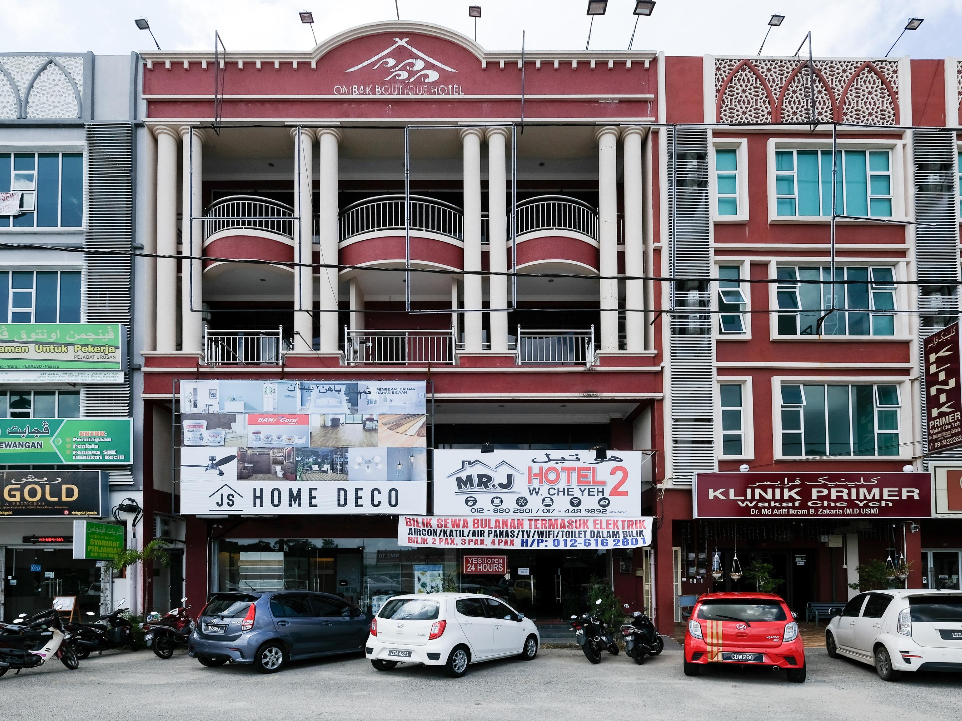 OYO 717 Mr J Hotel Wakaf Che Yeh 2 Eksteriør billede