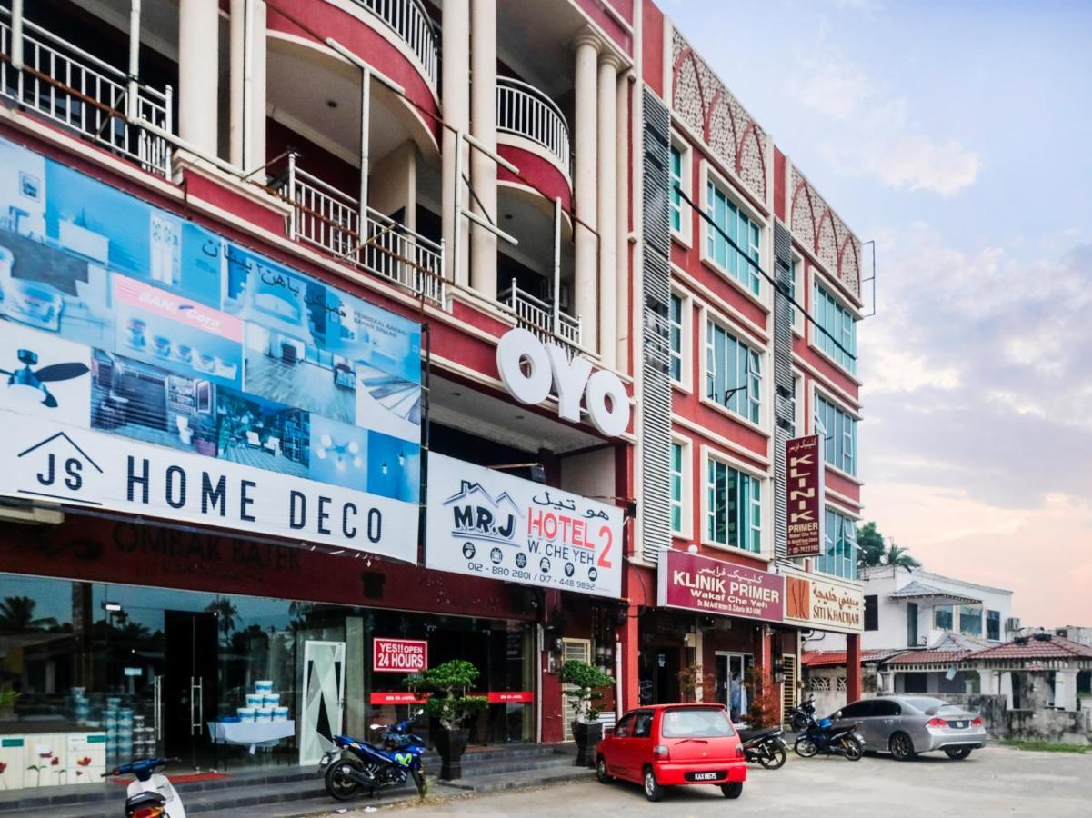 OYO 717 Mr J Hotel Wakaf Che Yeh 2 Eksteriør billede